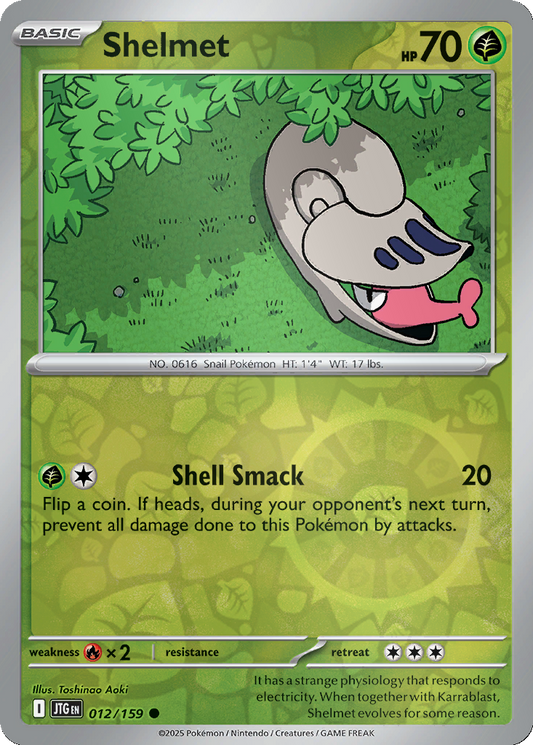 Shelmet [Reverse Holo] #12