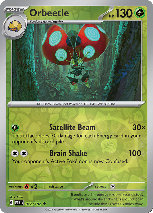 Orbeetle [Reverse Holo] #12