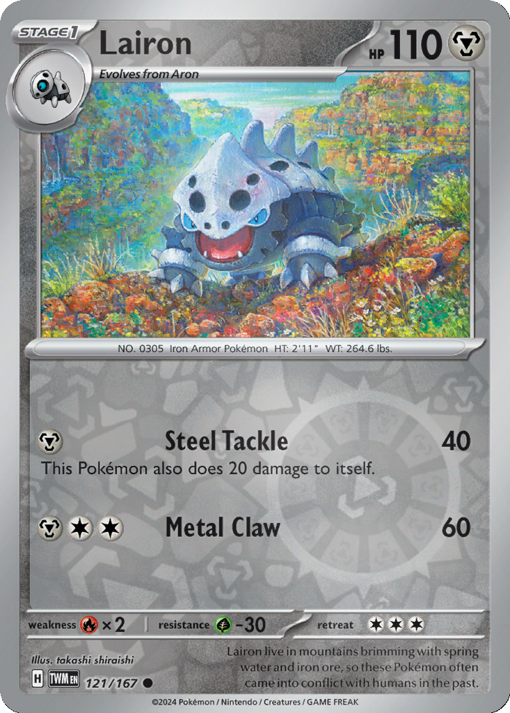 Lairon [Reverse Holo] #121