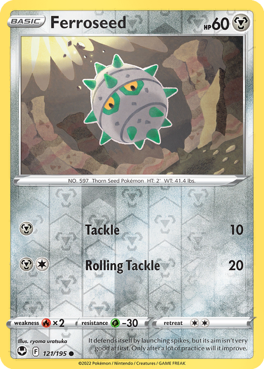 Ferroseed [Reverse Holo] #121