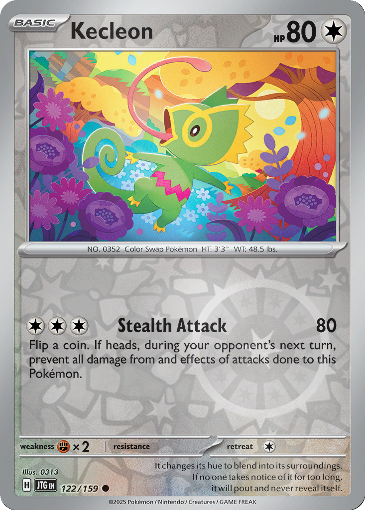 Kecleon [Reverse Holo] #122
