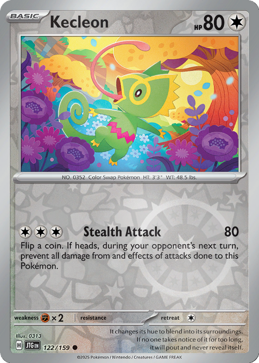Kecleon [Reverse Holo] #122