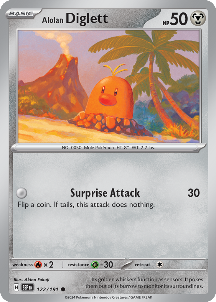 Alolan Diglett #122