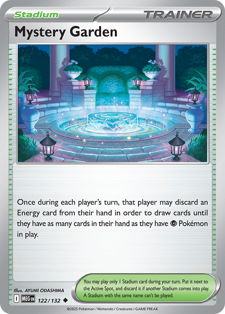 Mystery Garden Mega Evolution 122
