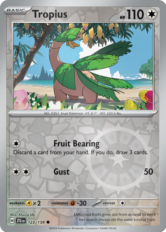Tropius [Reverse Holo] #123