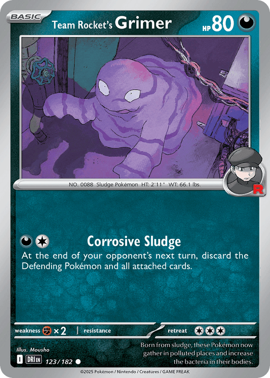Team Rocket's Grimer #123