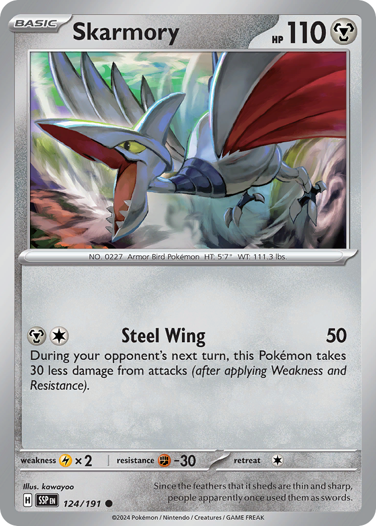 Skarmory Surging Sparks 124