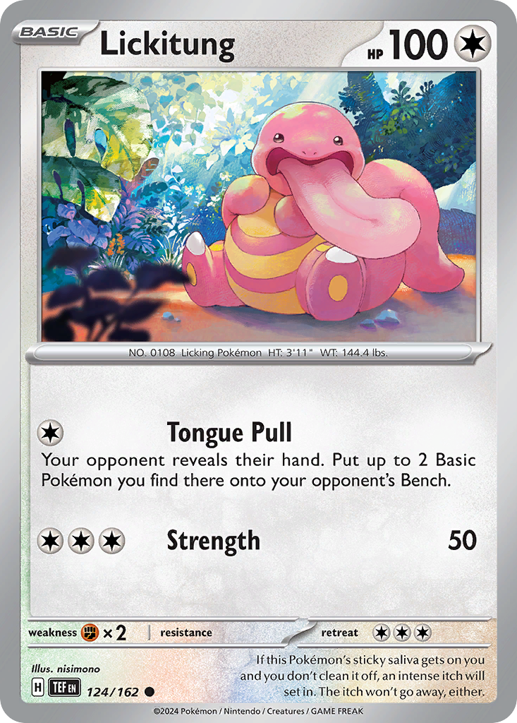Lickitung Temporal Forces 124