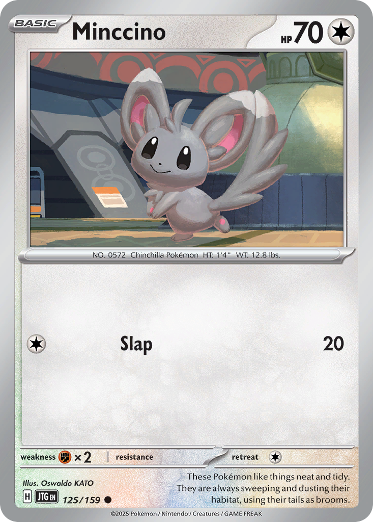 Minccino Journey Together 125
