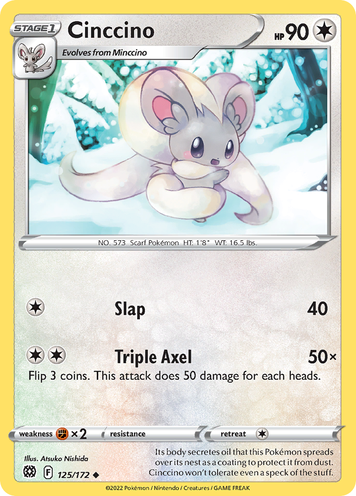 Cinccino Brilliant Stars 125