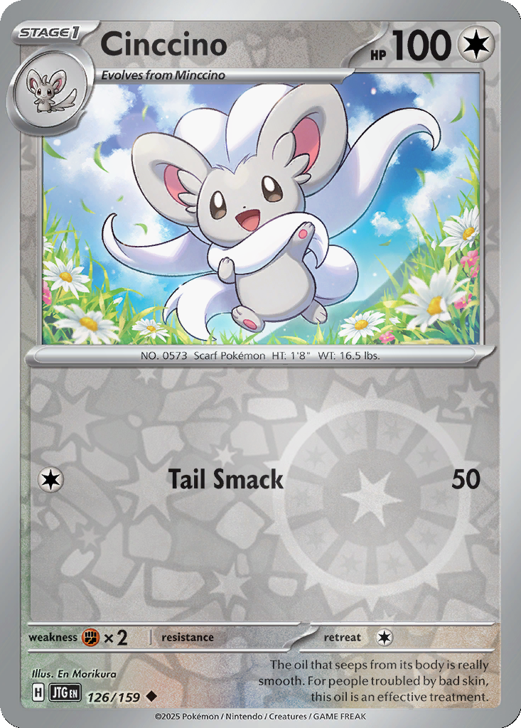 Cinccino [Reverse Holo] #126