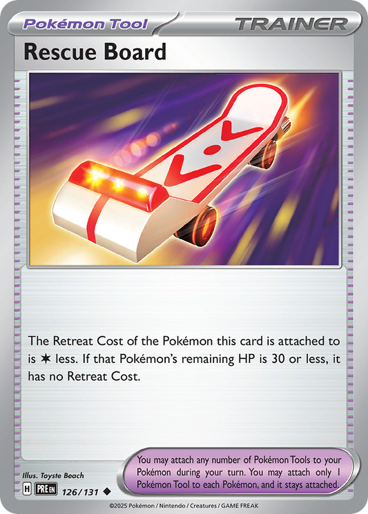 Rescue Board Prismatic Evolutions 126