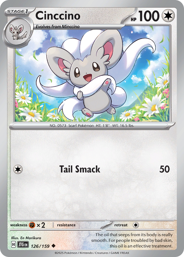 Cinccino Journey Together 126