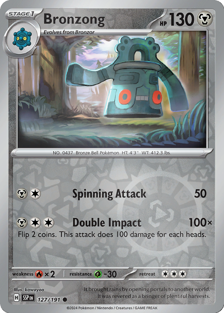 Bronzong [Reverse Holo] #127