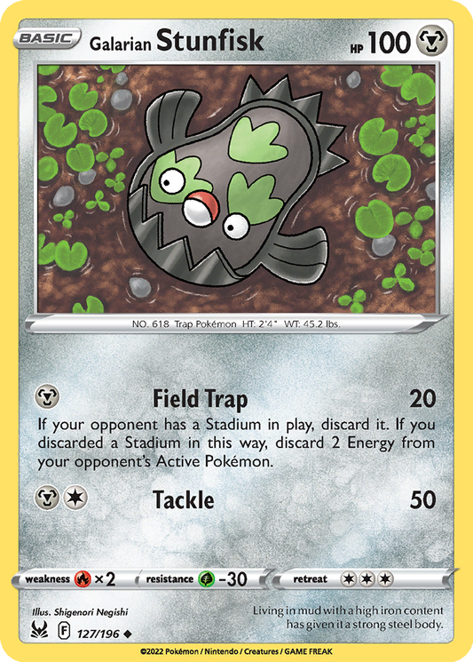 Galarian Stunfisk #127