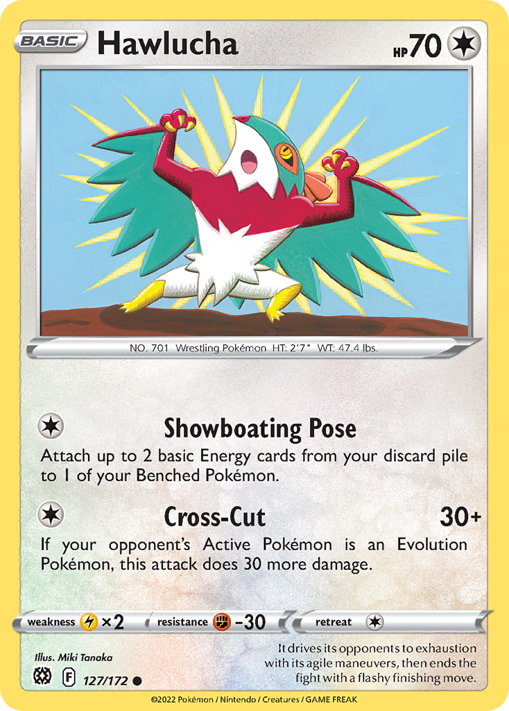Hawlucha Brilliant Stars 127