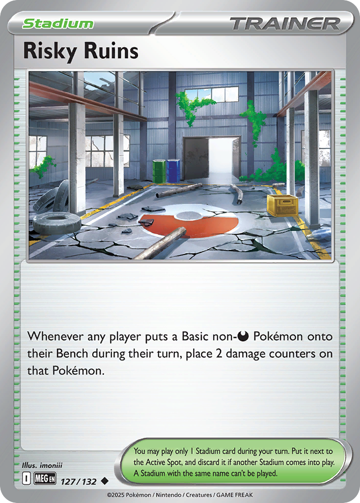Risky Ruins Mega Evolution 127