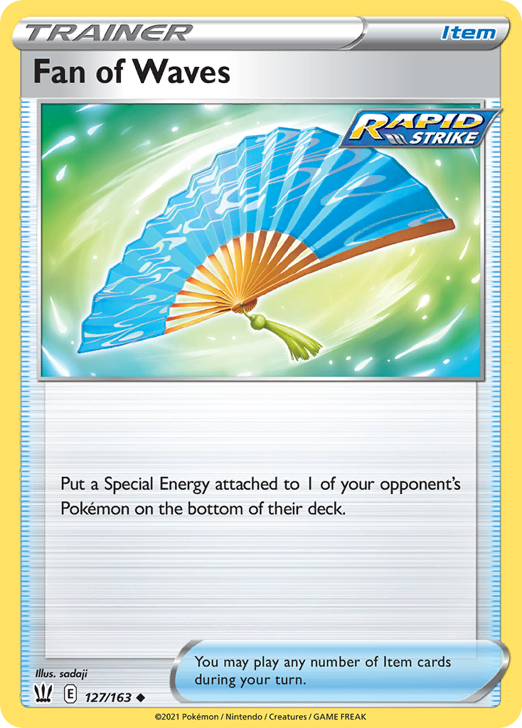 Fan of Waves Battle Styles 127