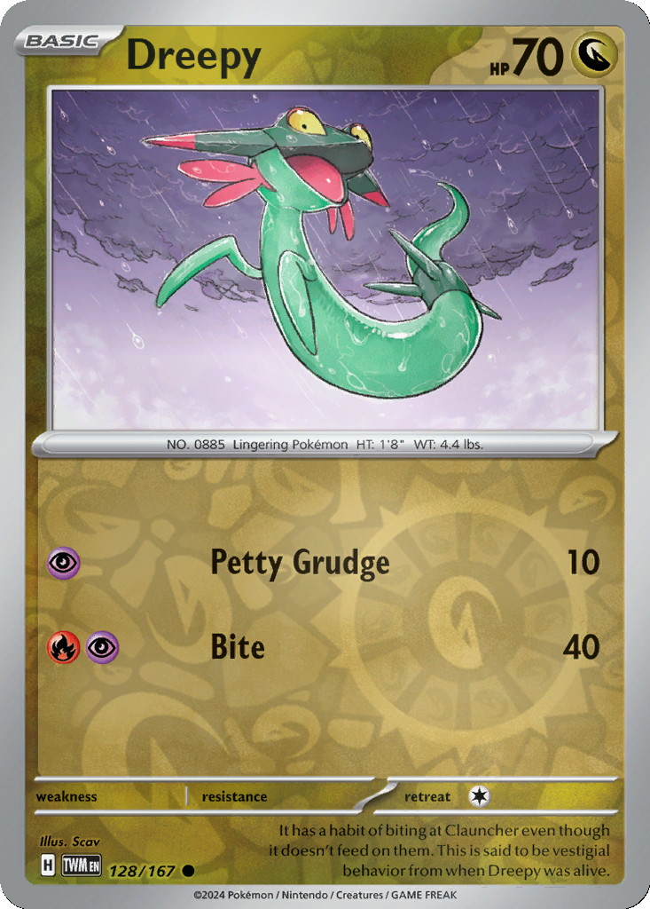 Dreepy [Reverse Holo] #128