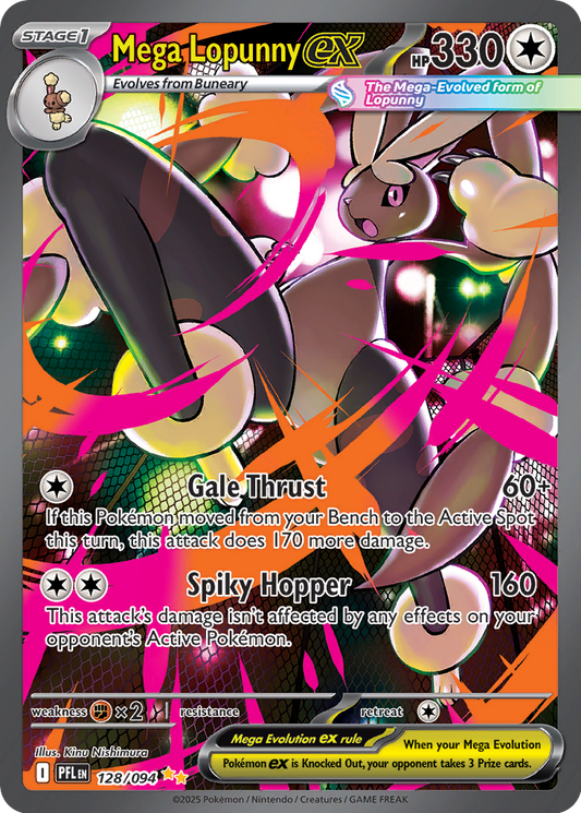 Mega Lopunny ex #128