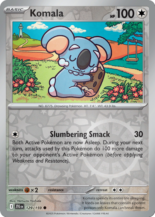 Komala [Reverse Holo] #129