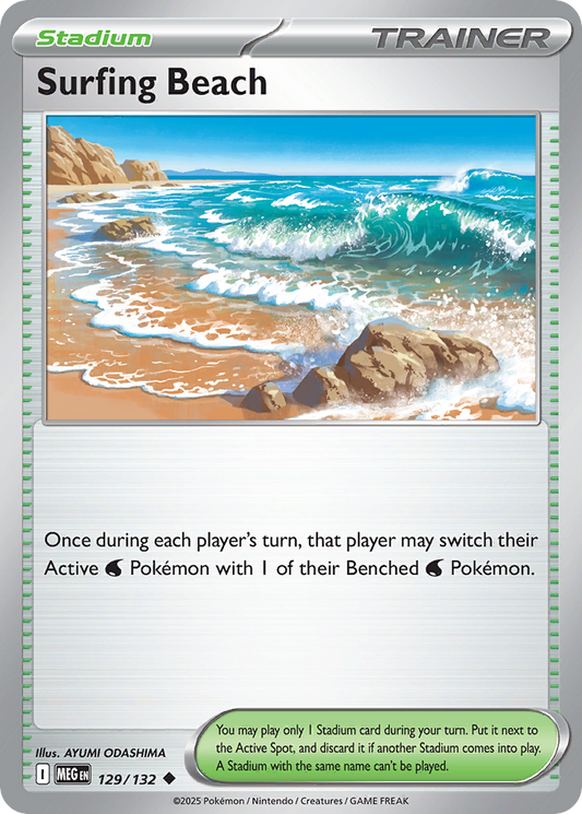 Surfing Beach #129