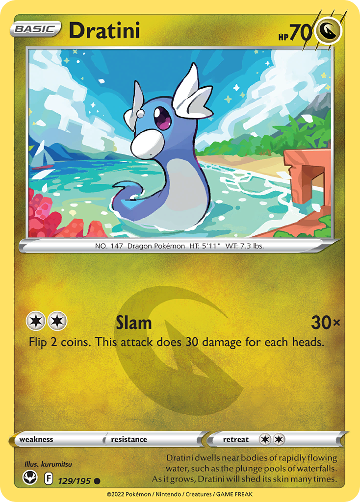 Dratini Silver Tempest 129