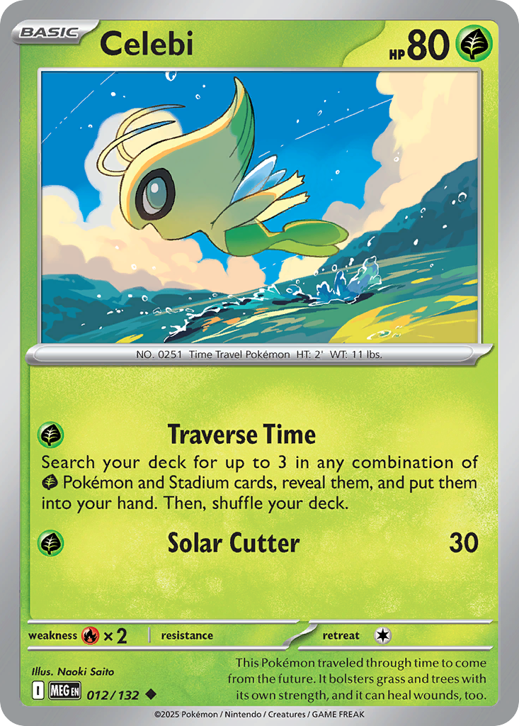 Celebi Mega Evolution 12