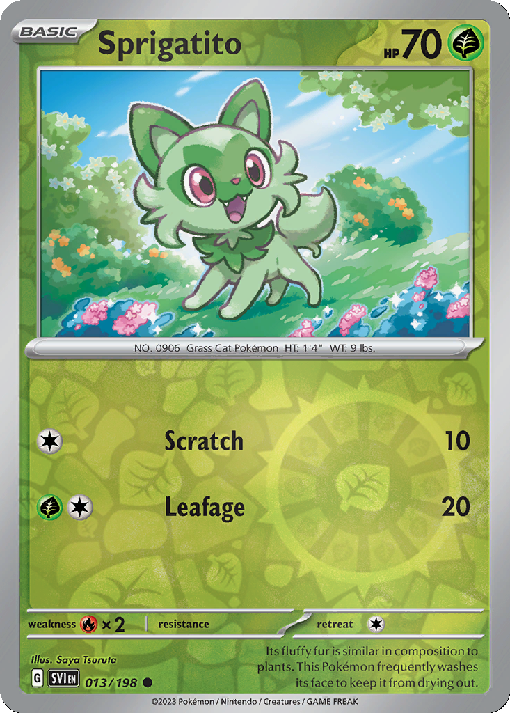 Sprigatito [Reverse Holo] #13