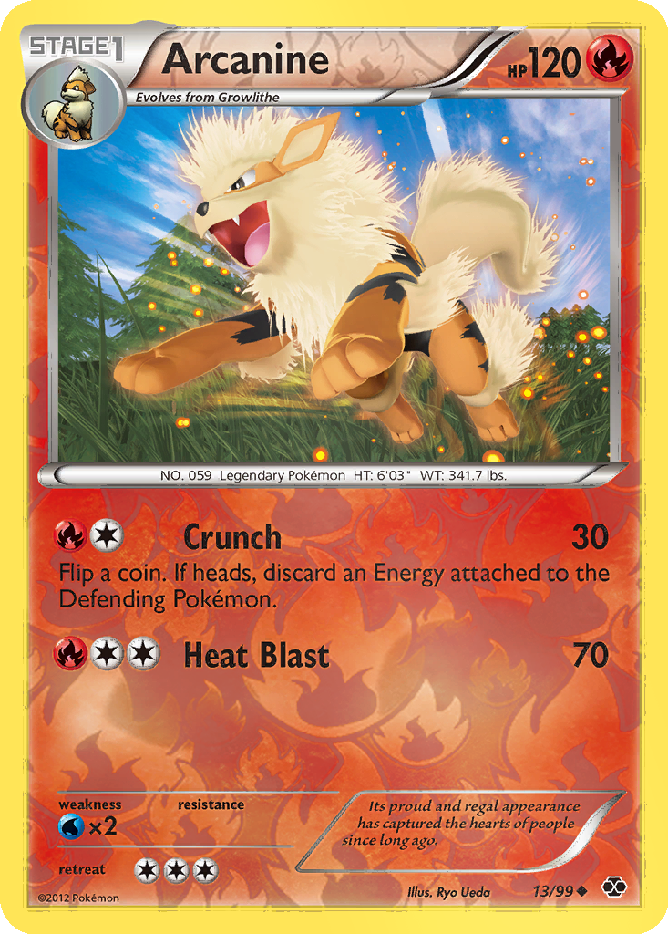 Arcanine [Reverse Holo] #13