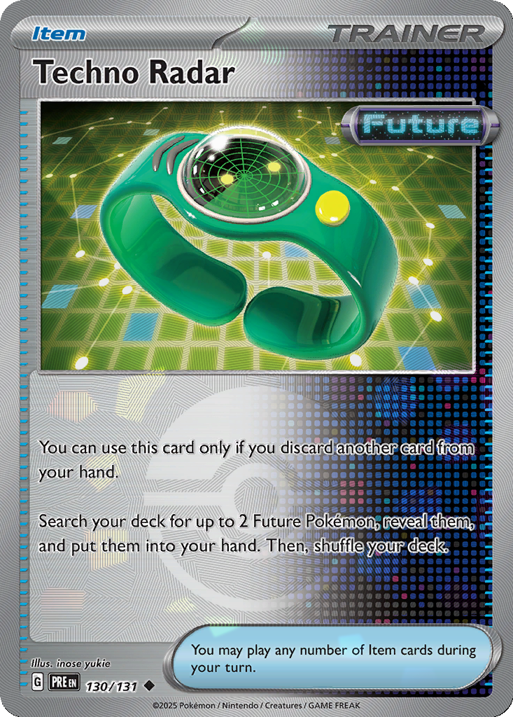 Techno Radar [Poke Ball] #130