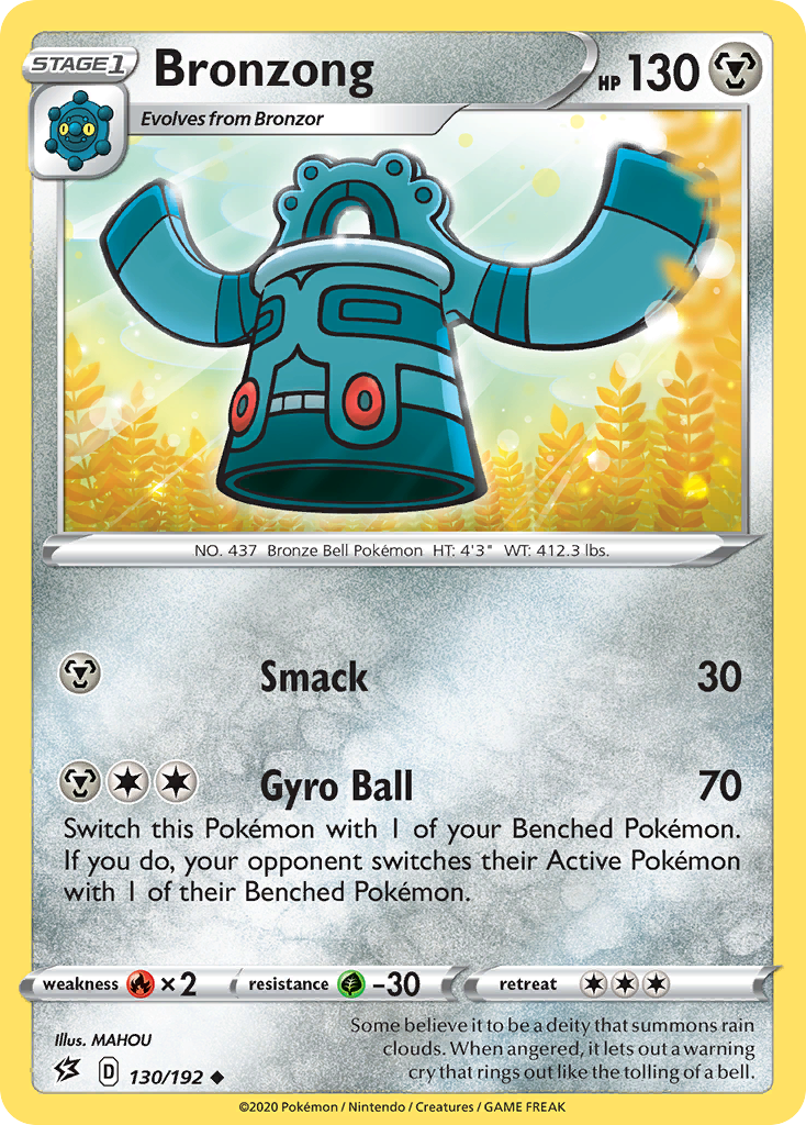 Bronzong Rebel Clash 130