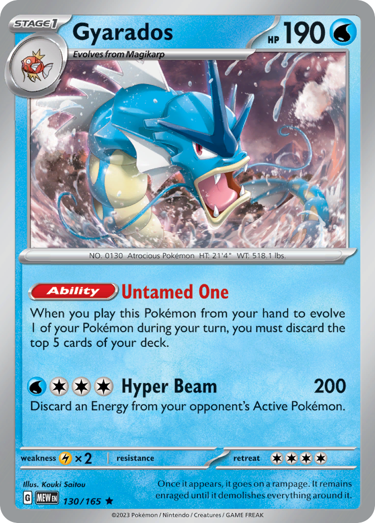 Gyarados 151 130
