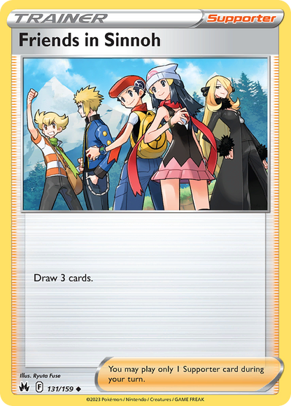 Friends in Sinnoh Crown Zenith 131