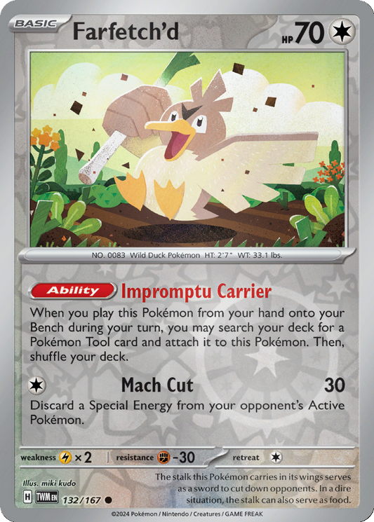 Farfetch'd [Reverse Holo] #132