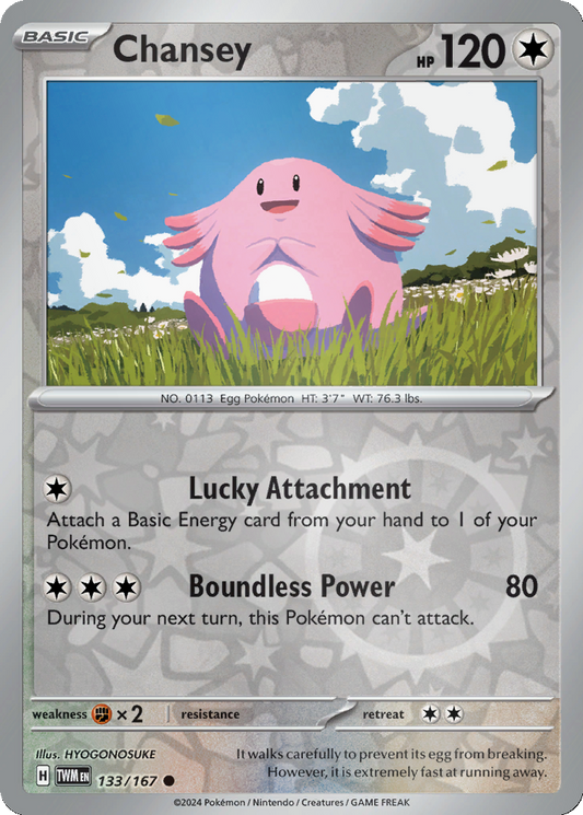 Chansey [Reverse Holo] #133