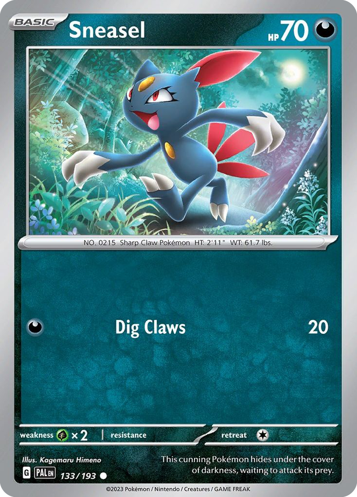 Sneasel Paldea Evolved 133