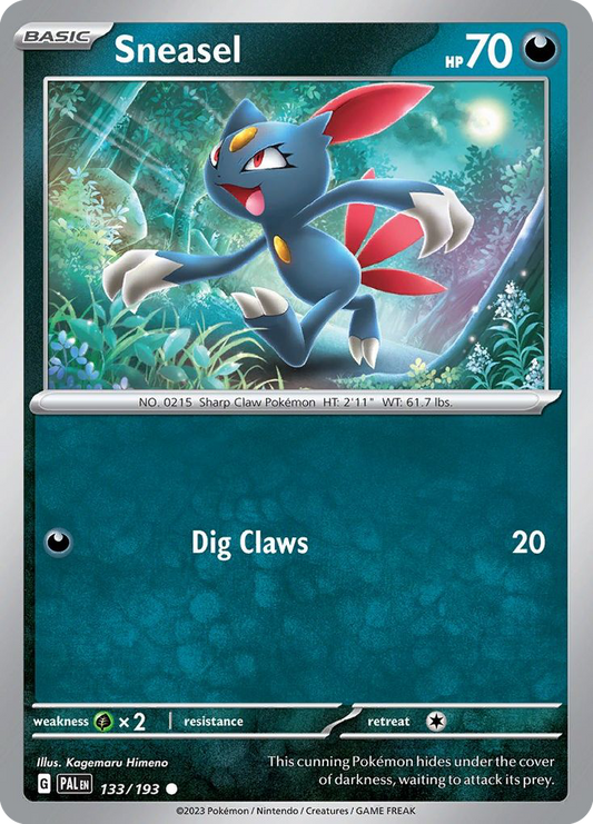 Sneasel Paldea Evolved 133