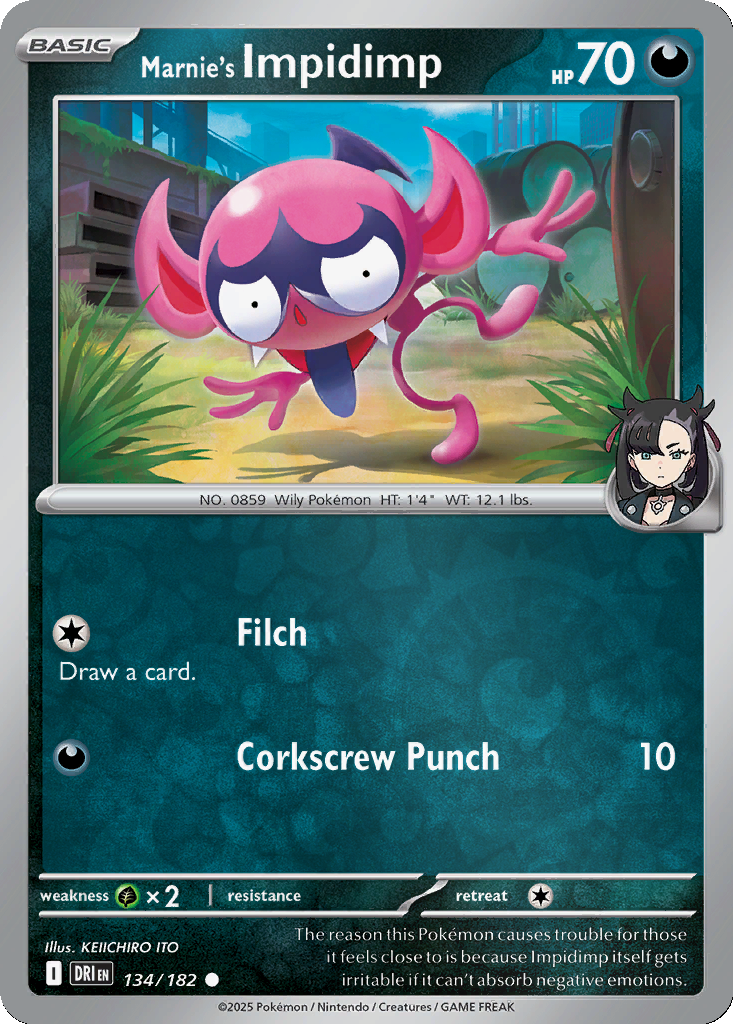 Marnie's Impidimp [Reverse Holo] #134