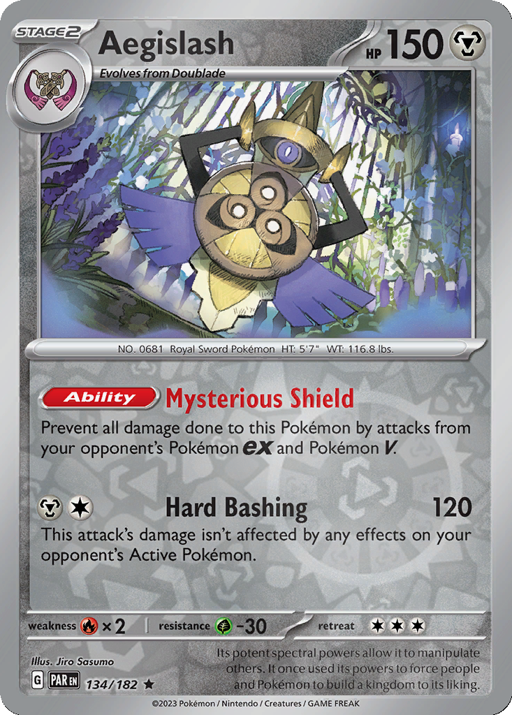Aegislash [Reverse Holo] #134