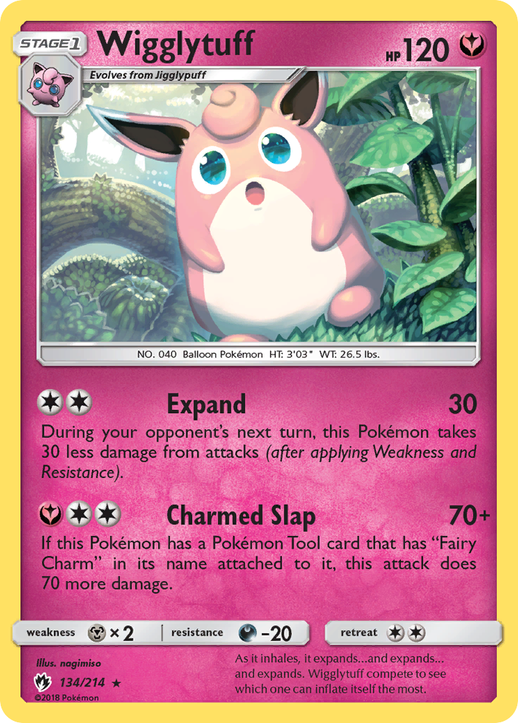 Wigglytuff Lost Thunder 134