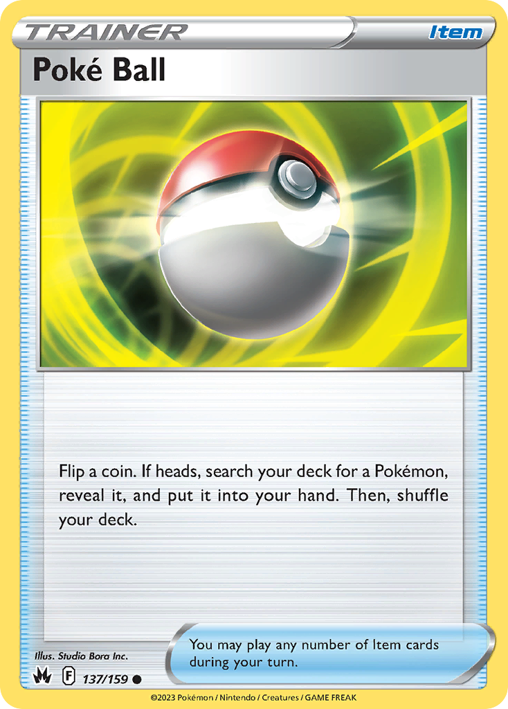 Poké Ball Crown Zenith 137