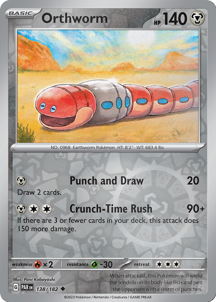 Orthworm [Reverse Holo] #138