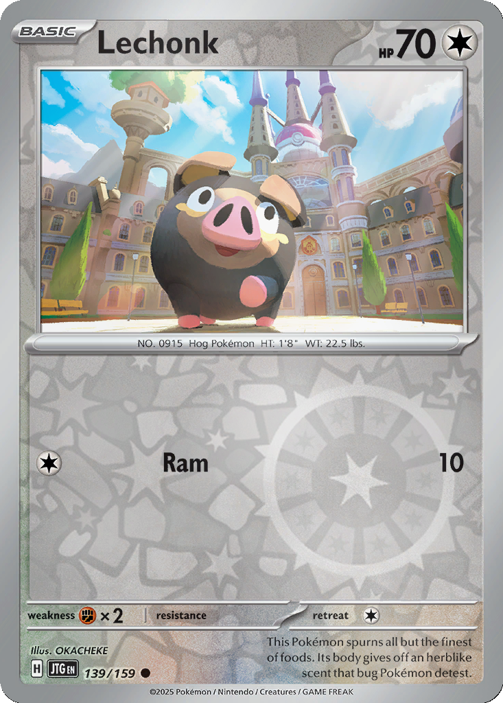 Lechonk [Reverse Holo] #139