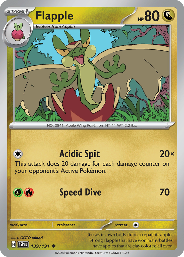 Flapple Surging Sparks 139