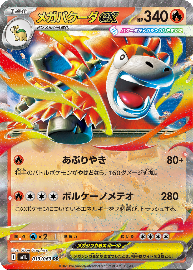 Mega Camerupt ex #13