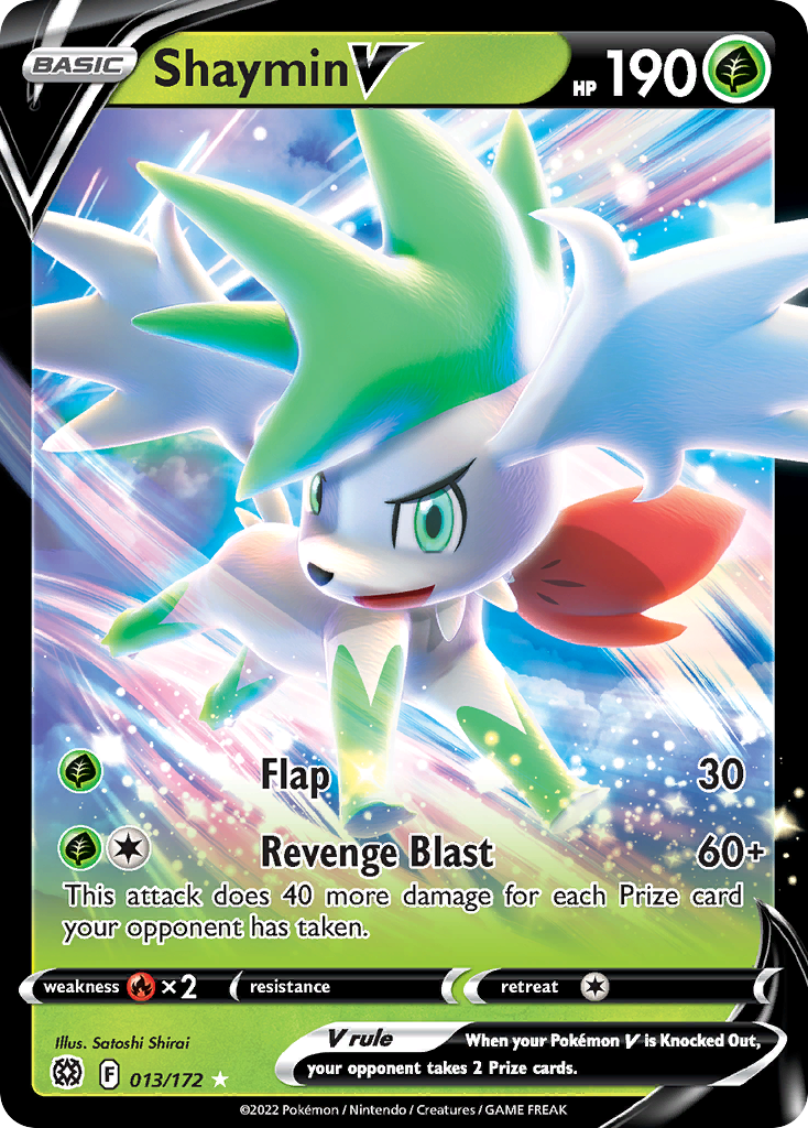 Shaymin V Brilliant Stars 13