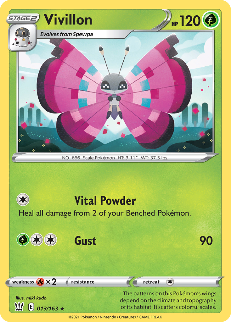 Vivillon Battle Styles 13