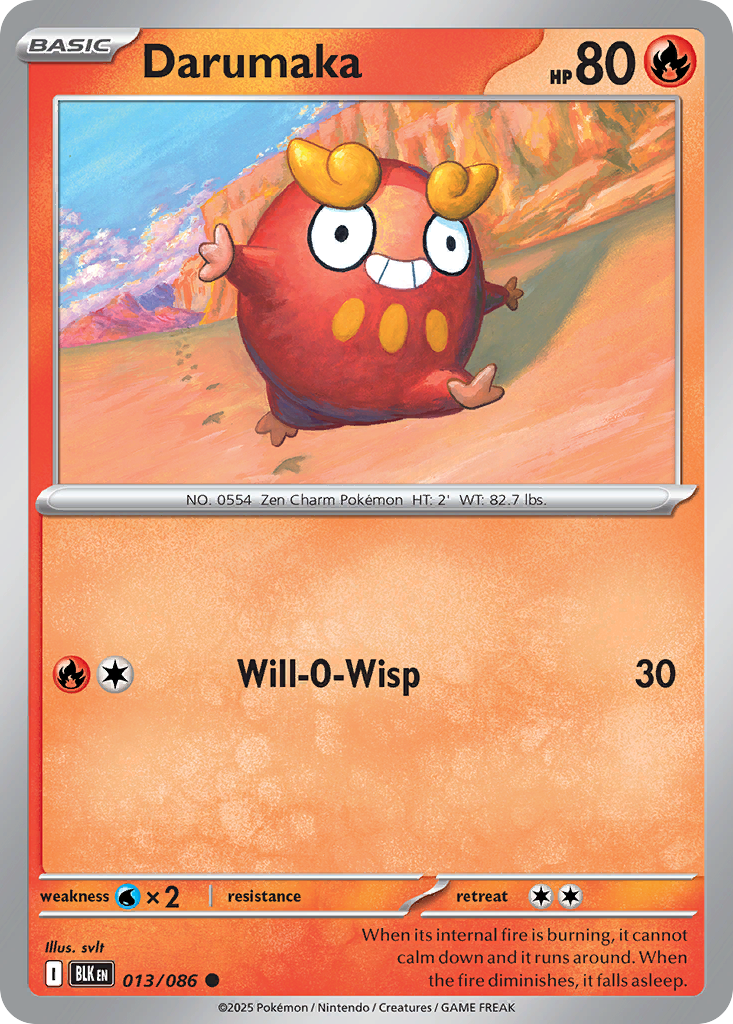 Darumaka Black Bolt 13