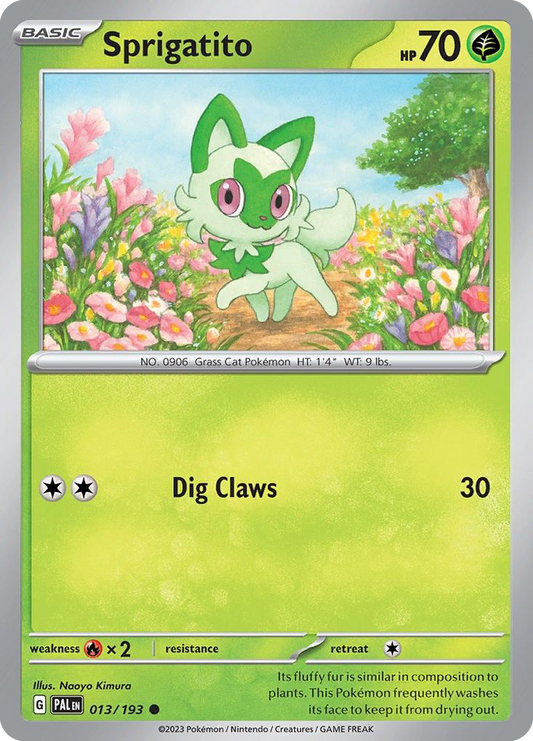Sprigatito Paldea Evolved 13